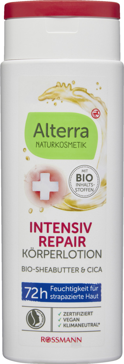 Bild 1 von Alterra NATURKOSMETIK Intensiv Repair Körperlotion Bio-Sheabutter & Cica