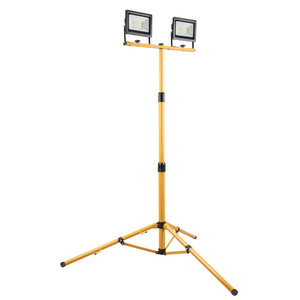 toom Stativ-LED-Baufluter 2 x 50 W 2 x 3800 lm