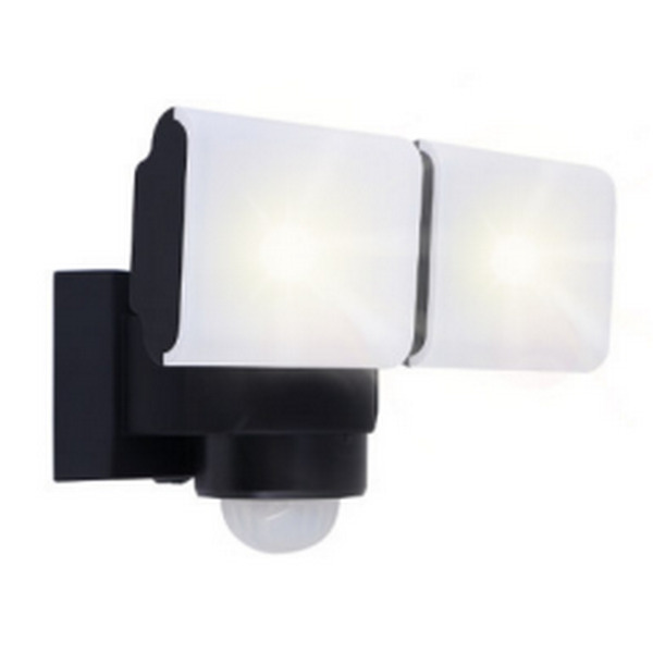 Bild 1 von LED-Außenstrahler schwarz/weiß 20 W, 2050 lm 20 x 15 x 15 cm