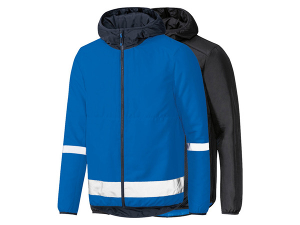 Bild 2 von CRIVIT Herren Fahrrad-Wendejacke, wasserabweisend