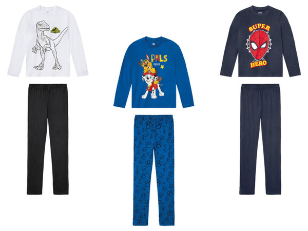 Bild 1 von Kleinkinder/ Kinder JungenJ Pyjama aus reiner Baumwolle