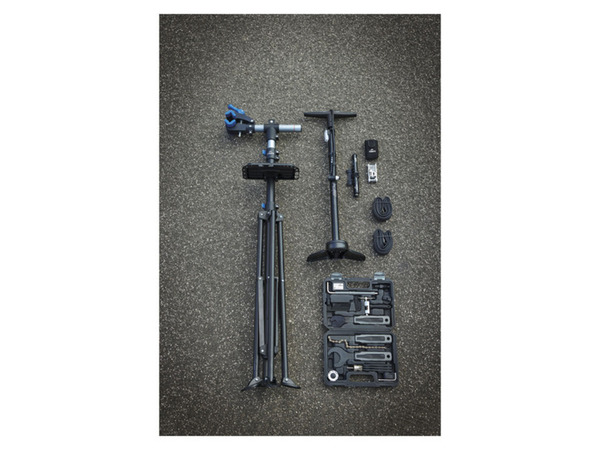 Bild 4 von CRIVIT Standluftpumpe, mit Manometer