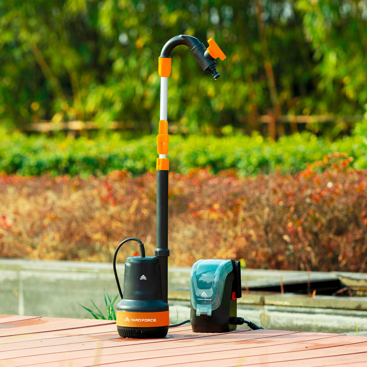 Bild 2 von YARD FORCE 
                                            20-V-Regenfasspumpe LX CWP1