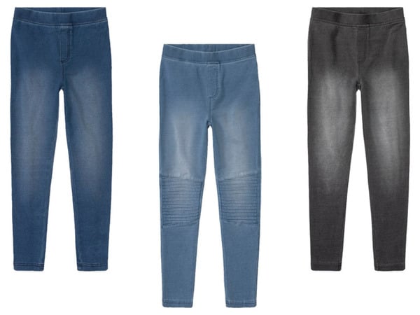 Bild 1 von pepperts!® Kinder Mädchen Jeggings mit hohem Baumwollanteil