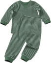Bild 1 von PUSBLU Kinder Schlafanzug, Gr. 104, mit Bio-Baumwolle aus Umstellung, grün