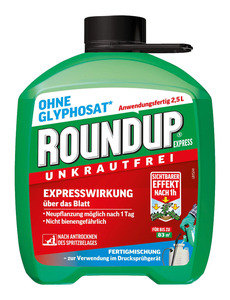 Roundup Express Fertigmischung - 2,5 Liter
