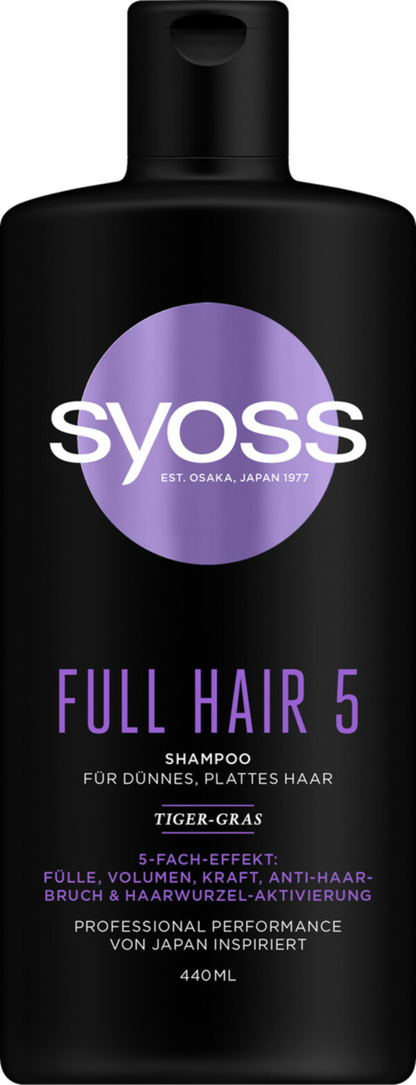 Bild 1 von Syoss Full Hair 5 Shampoo 440ML