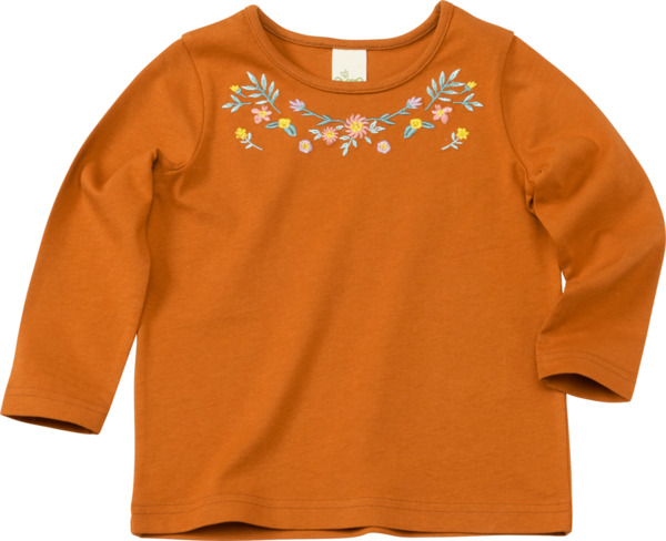 Bild 1 von ALANA Kinder Shirt, Gr. 98, aus Bio-Baumwolle, braun