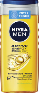 Nivea Men 3in1 Duschgel Active Energy 24H Fresh Effect 250ML