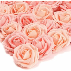 Kunstblume »25Pcs Rosen Künstliche Blumen Realistische für Hochzeitsfeier Büro Home Decor«, Jormftte