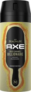 Axe Bodyspray Gold Caramel Billionaire Magnum 150ML