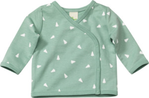 ALANA Baby Shirt, Gr. 62, aus Bio-Baumwolle, grün
