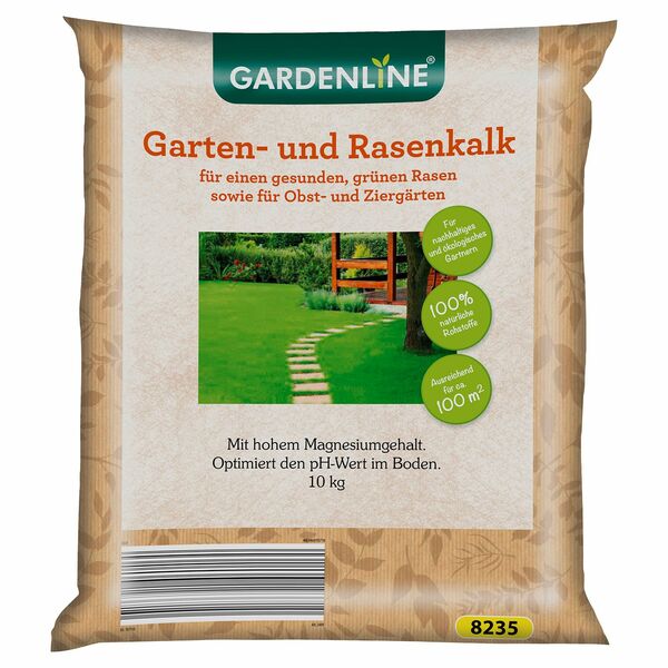Bild 1 von GARDENLINE®  Garten- und Rasenkalk 10 kg