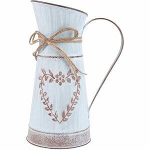 Favson Dekovase »Dekovase Vintage Blumenvase Herz Milchkanne Blumentopf Deko Vase«