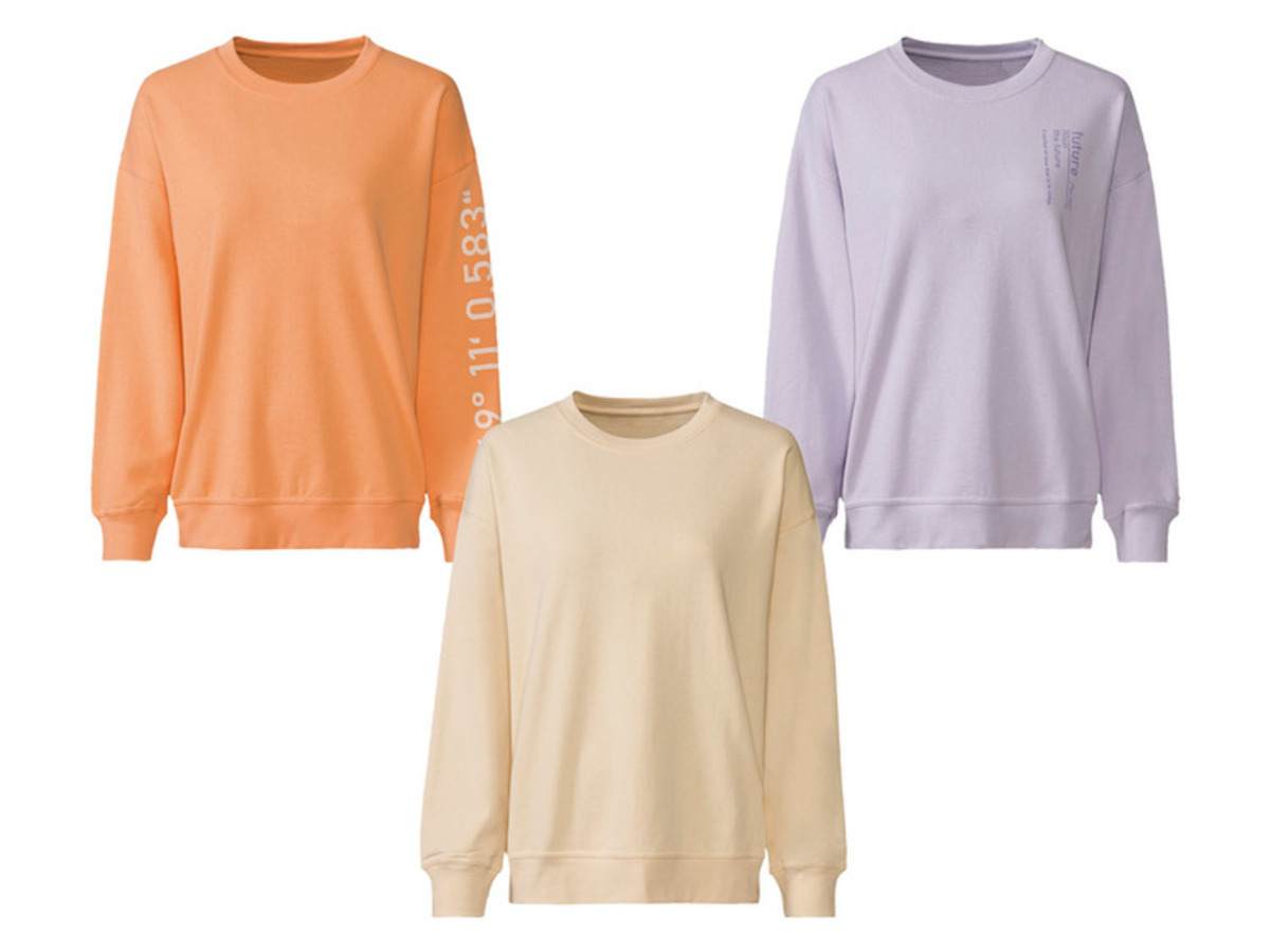 Bild 1 von esmara® Damen Sweatpullover mit hohem Baumwollanteil