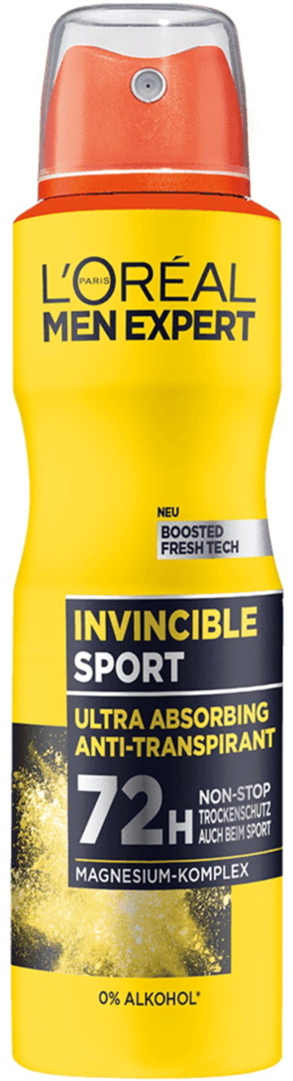 Bild 1 von L'Oreal Men Expert Invincible Sport Ultra Absorbing Anti-Transpirant 72H 150ML