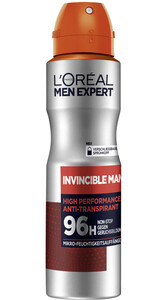 L'Oreal Men Expert Invincible Man 96H High Performance Anti-Transpirant 150ML