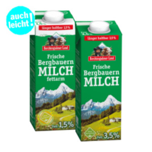 Berchtesgadener Land Frische Bergbauern- oder Fit-Milch