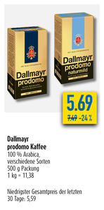 Dallmayr prodomo Kaffee