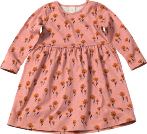 ALANA Kinder Kleid, Gr. 98, aus Bio-Baumwolle, rosa
