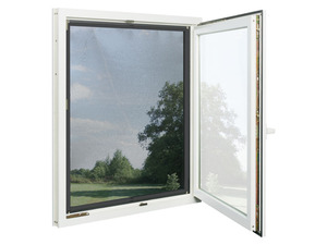 LIVARNO home Insektenschutzfenster »Easy Mount«, 130 x 150 cm, Alu-Rahmen