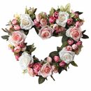 Bild 4 von Kunstkranz »Simulierte Rosengirlande, Valentinstag Liebesgirlande Wandbehang«, HOBÙBÙME