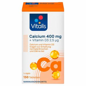 VITALIS Calcium 400 mg + Vitamin D3