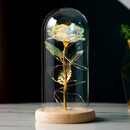 Bild 3 von Kunstblumenstrauß »Ewige Glasrosen, Rosen mit Licht, Glaskuppelrosen, LED-Glasrosen«, FeelGlad