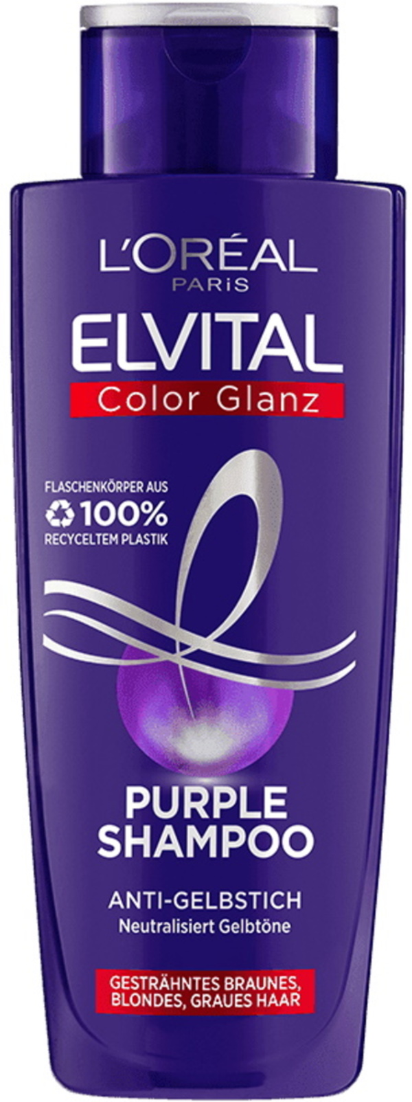 Bild 1 von L'Oreal Elvital Color Glanz Purple Shampoo 200ML