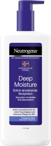 Neutrogena Deep Moisture Sofort Einziehende Bodylotion 400ML