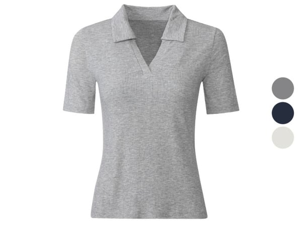 Bild 1 von esmara® Damen Shirt mit kleinem Polokragen