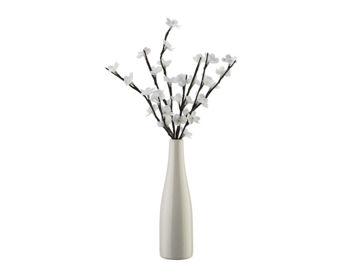 Bild 2 von LIVARNO home Dekovase mit LED-Leuchtzweig, aus Keramik