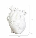 Bild 2 von Housruse Dekovase »Herz Vase, Kreative Anatomisch Herzförmige Blumentopf Desktop Ornament« (1 herzförmige Vase)