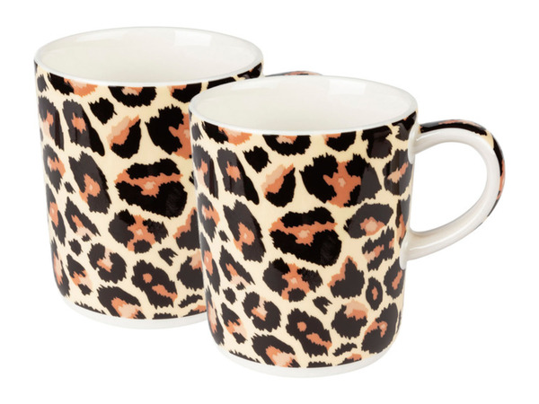 Bild 3 von ERNESTO® Teller-/ Schüssel-/ Tassen-Set, aus Porzellan, 2 Stück