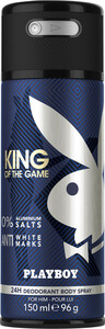 Playboy King of the Game 24H Deodorant Body Spray 150ML