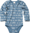 Bild 1 von PUSBLU Baby Body, Gr. 74/80, aus Bio-Baumwolle, blau
