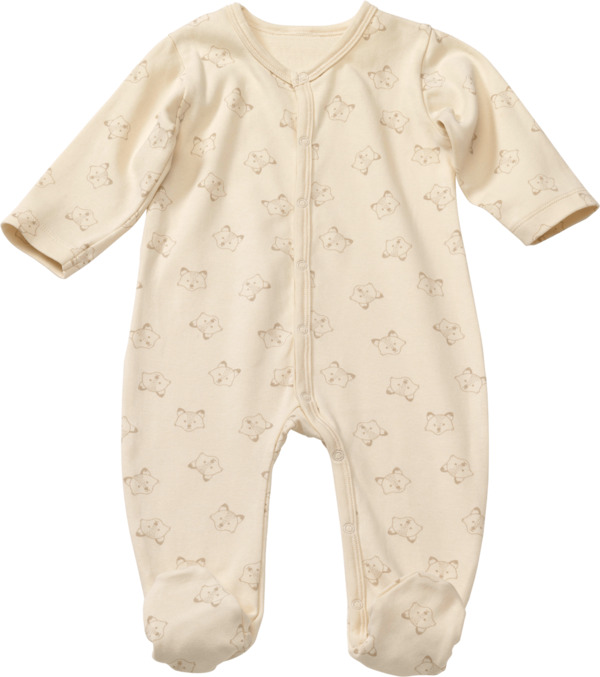 Bild 1 von ALANA Kinder Schlafanzug, Gr. 86/92, aus Bio-Baumwolle, beige