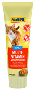MultiFit Snackpaste Multivitamin mit Katzenminze 100 g
