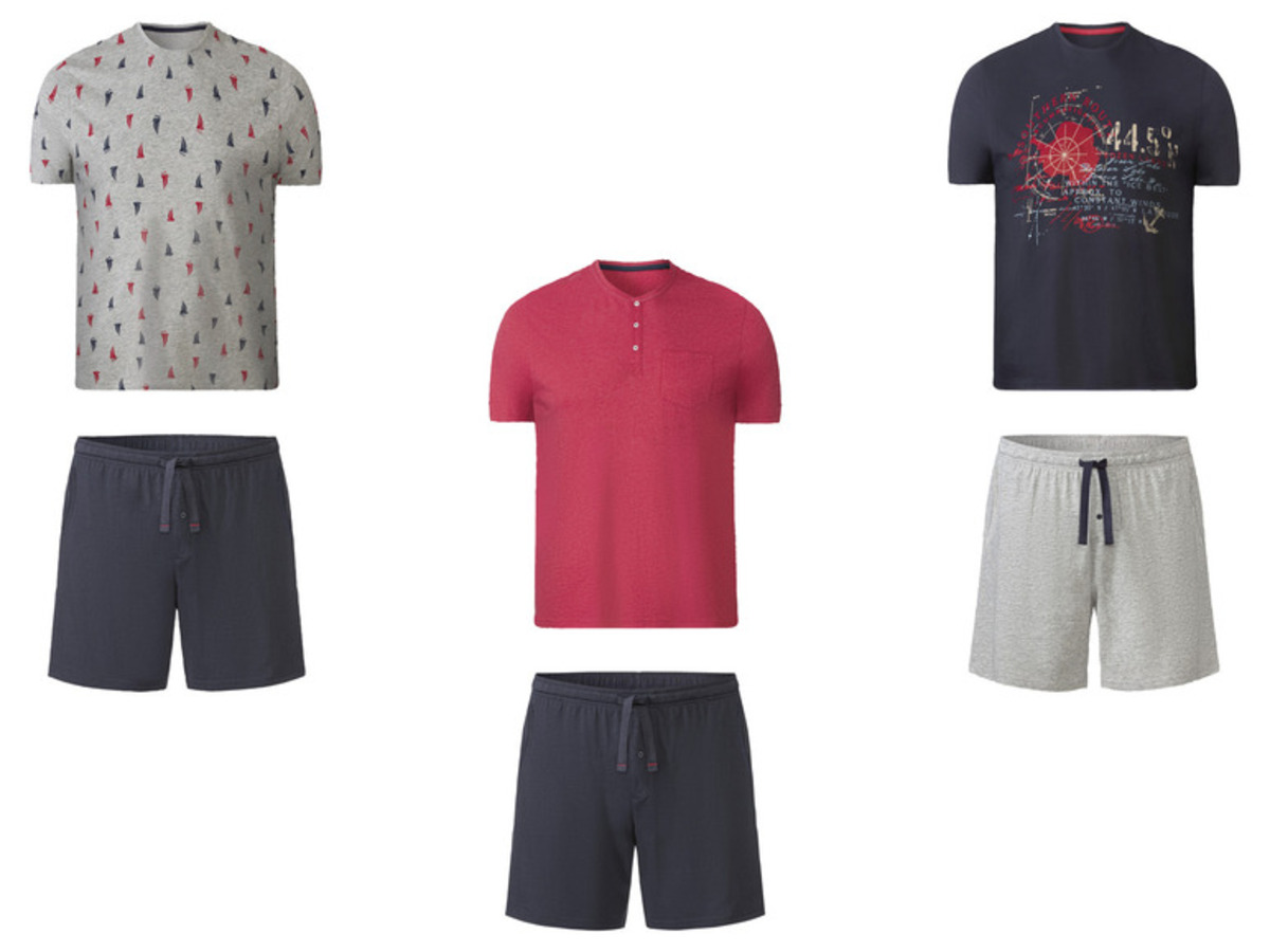Bild 1 von LIVERGY® Herren Pyjama mit Shorts