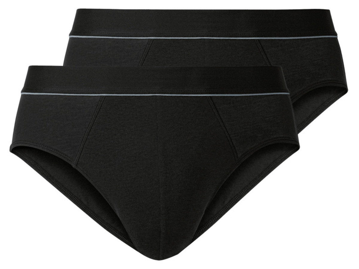 Bild 3 von LIVERGY® Herren Slips, 2 Stück, mit Fasern aus Meeresalgen