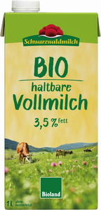 Schwarzwaldmilch Bioland Haltbare Vollmilch 3,5% 1L