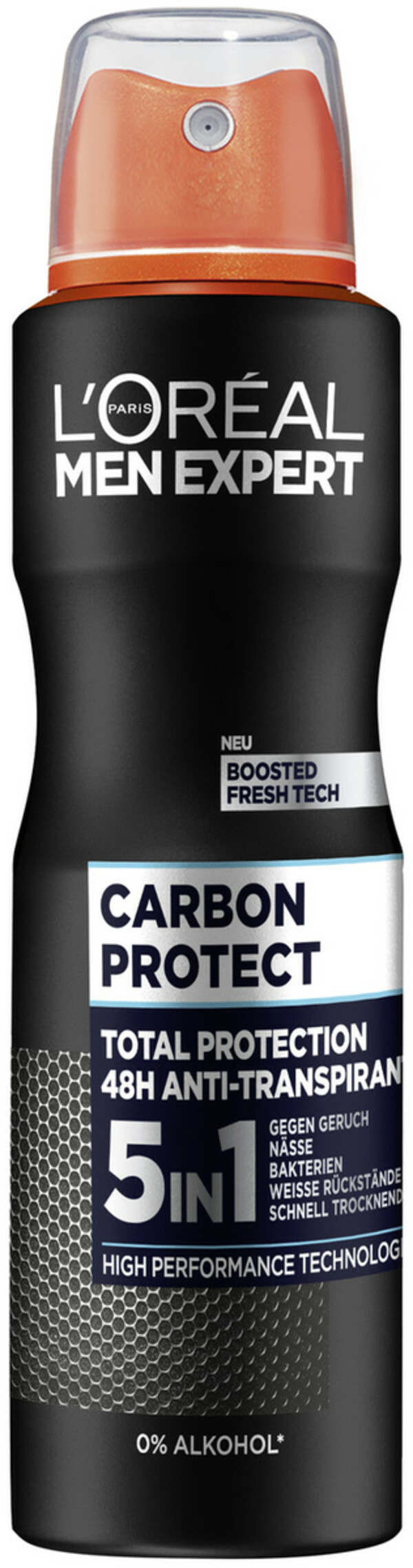 Bild 1 von Loreal Men Expert Carbon Protect Total Protection 48H Anti-Transpirant 150ML