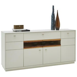 Dieter Knoll SIDEBOARD Weiß Eiche Wildeiche