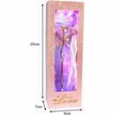 Bild 2 von Kunstblumenstrauß »Bunte Galaxie-Rose, 24K Goldfolie Rose mit LED Dekoration«, FeelGlad