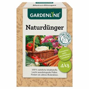 GARDENLINE®  Naturdünger 4 kg