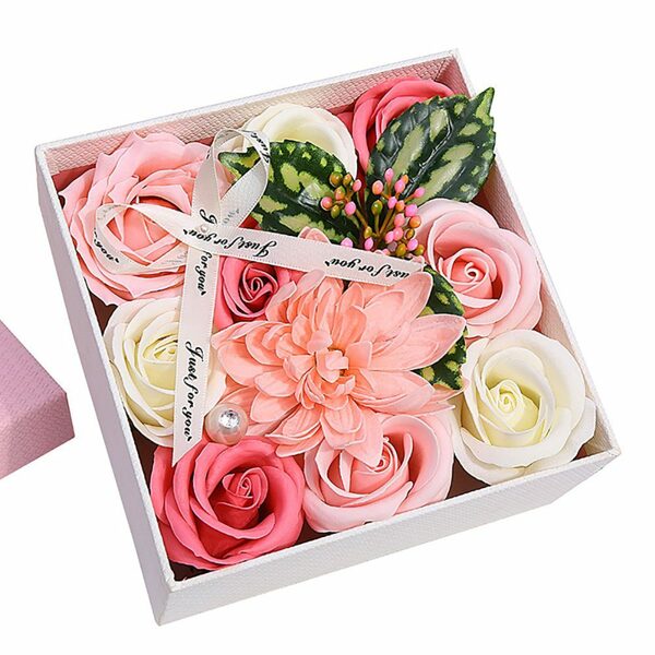 Bild 1 von Kunstblume »Künstliche Rose Seife Blume Geschenkbox Künstliche Blume Geschenkbox Künstliche Seife Rose Muttertag Jahrestag Valentinstag Weihnachten Romantisches Geschenk für Sie«, Leway