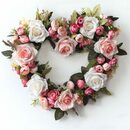 Bild 1 von Kunstkranz »Simulierte Rosengirlande, Valentinstag Liebesgirlande Wandbehang«, HOBÙBÙME