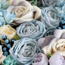 Bild 2 von Kunstblume »Künstliche Blume,Kunstblumen Rose Blumenarrangements Combo«, CAKUJA, für Blumenarrangements, Blumensträuße, Hochzeit,Party,DIY
