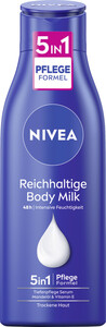 Nivea Reichhaltige Body Milch 5in1 Tiefenpflege Serum 48h 250ML