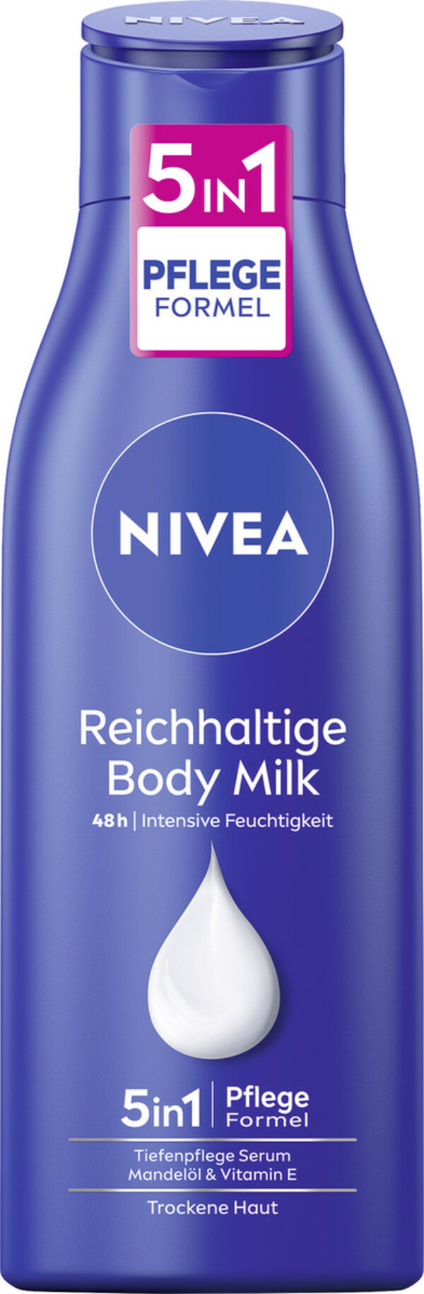 Bild 1 von Nivea Reichhaltige Body Milch 5in1 Tiefenpflege Serum 48h 250ML